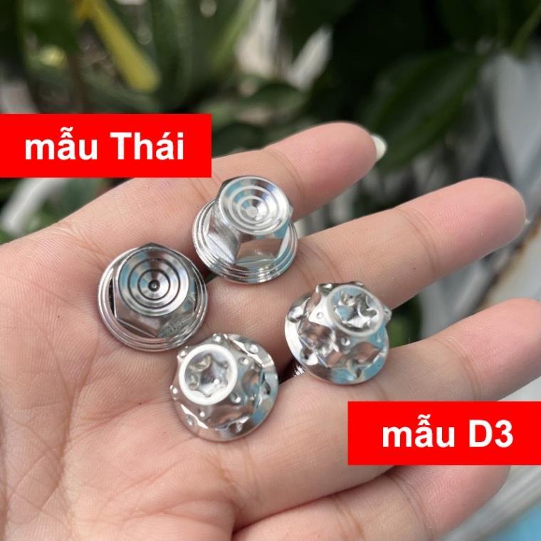 Ốc 8li trụ INOX 304 dài từ 15-60mm (Ốc Salaya 8li trụ Thái D3) 0
