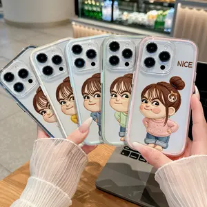 Untuk Case iPhone 16 16PLUS 15 15PLUS  PRO MAX 14 PLUS PRO MAX 13 PRO MAX 12 PRO MAX 11 PRO MAX XS MAX X XR 8PLUS 7PLUS 6S PLUS SE2020 SE2022 Casing Hp HardCase Cover Protection YNTIO21&22&23&24&25