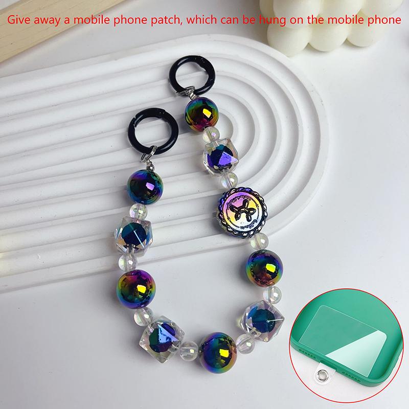Product Introduction of Dây Chuyền Điện Thoại Hạt, Thiết Kế Dễ Thương, Tương Thích Với Các Thiết Bị Di Động Iphone Và Android, Móc Chìa Khóa, Dây Treo Túi, Mặt Dây Chuyền Móc Chìa Khóa, Thích Hợp Cho Phụ Nữ, Phụ Nữ Và Trẻ Em Gái, Phụ Kiện 27