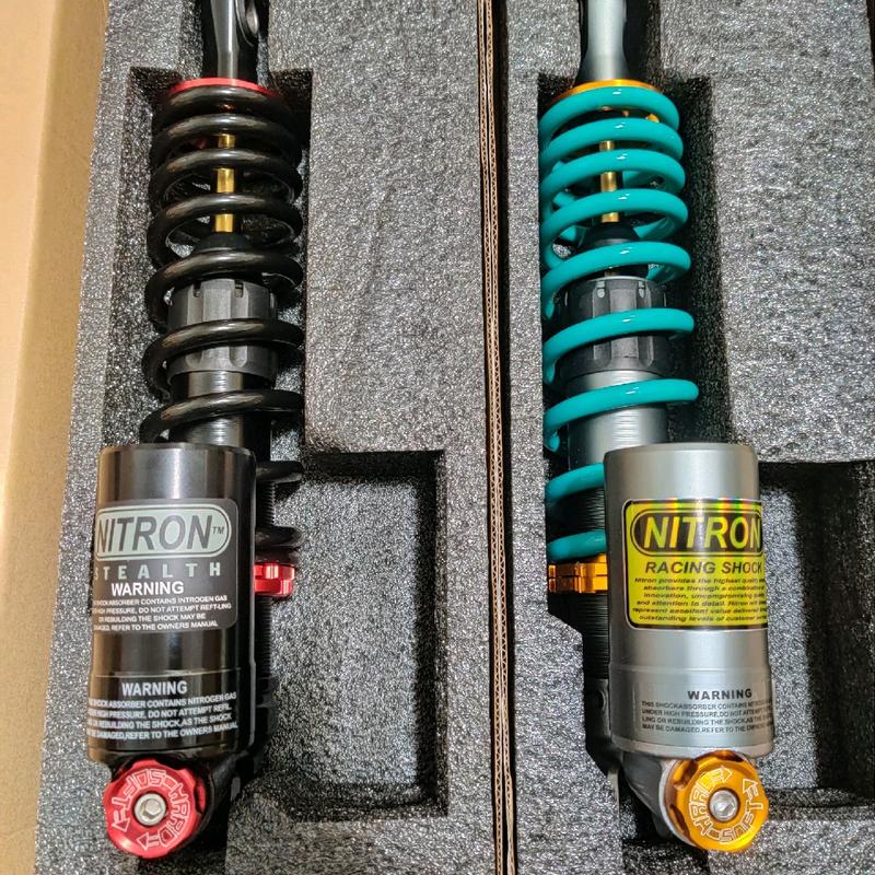  Phuộc sau Ni.tron bình dầu dưới 1 cây gắn các đời Vario Click Vision Sh mode Janus Lead Nozza Phụ Tùng Phụ Kiện 