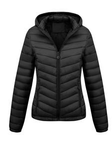 Women's Solid Zip Up Pocket Hooded Winter Coat, Casual Long Sleeve Thermal Lined Outerwear for Fall & Winter, Women's Clothes for Daily Wear