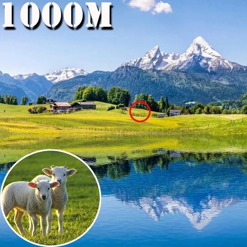 Product Introduction of 500X25 Portable Hd Zoom 5000M/50000M Binoculars Telescope Powerful Folding Long-Distance Vision Hunting Outdoor Camping Sports 50