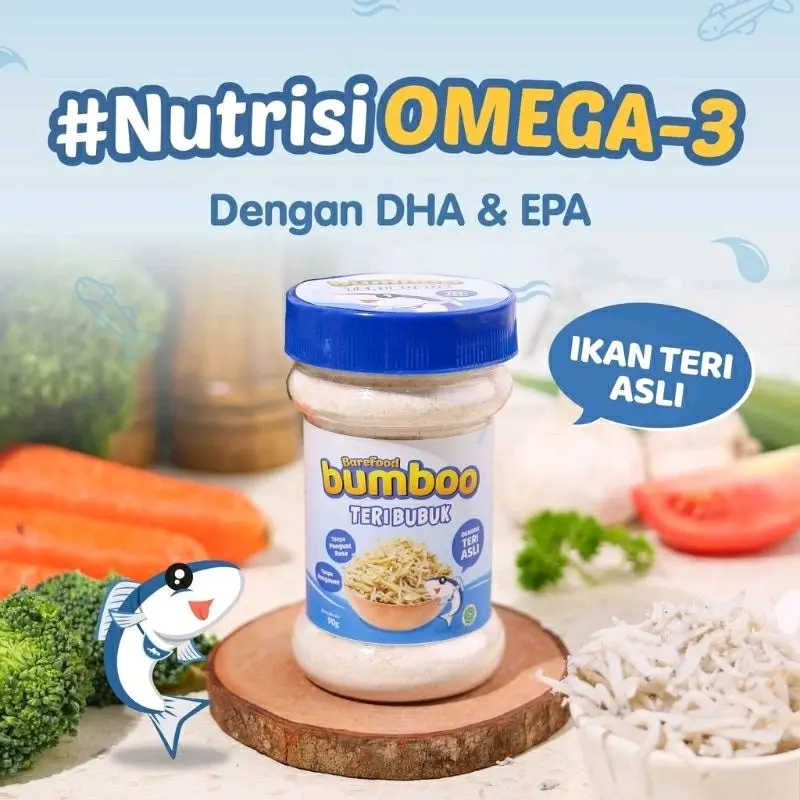 Kaldu MPASI Bayi Non MSG Bumboo Bebas Gula Garam Rasa Sapi / Ayam / Jamur / Ikan Teri / Ati Ayam / Keju Bubuk Botol / Abon Ayam / Abon Sapi untuk Makanan / Soup Alami 6