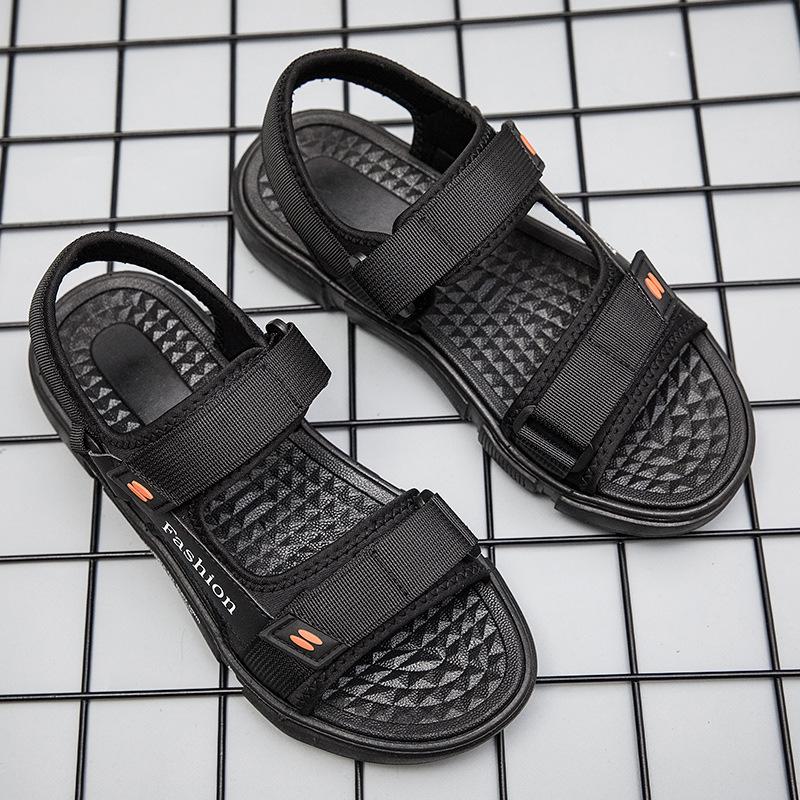 Dép nam - Dép Sandal thời trang nam DF11 Đế Bằng Cao Su DéP