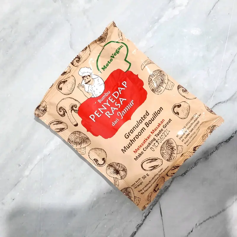 Kaldu jamur motovegan non MSG 50gr 0