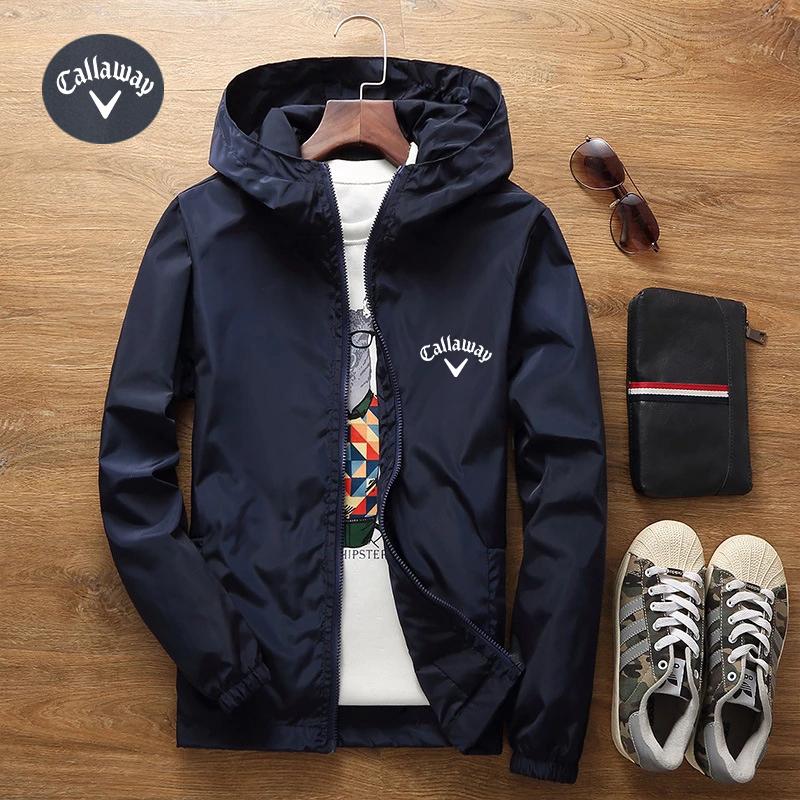 Product Introduction of Embroidered Callaway High Quality Autumn and Winter New Men's Hooded Coat Trendy Men's Top Casual Jacket Windbreaker Menswear Lingerie Longsleeve Tights 9