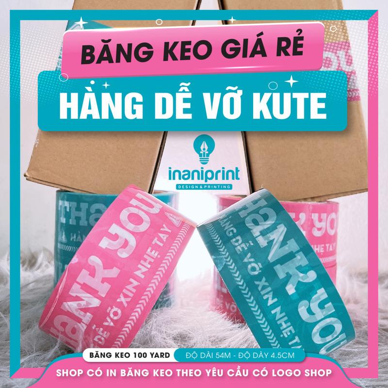 Băng Keo Hàng Dễ Vỡ, Băng Keo Đóng Hàng 1 Cuộn 0