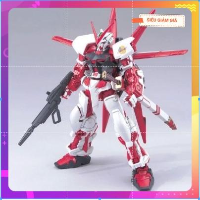  Mô hình lắp ráp Gundam HG Astray Red Frame Flight Unit   Tặng base  