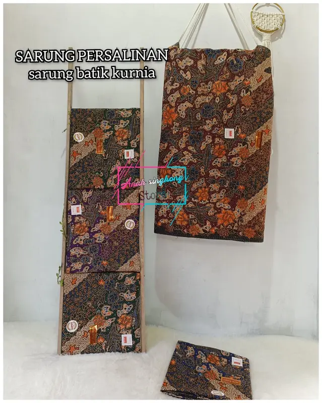 PAKET HEMAT 5 pcs sarung persalinan sarung batik kurnia pakaian tradisional 7
