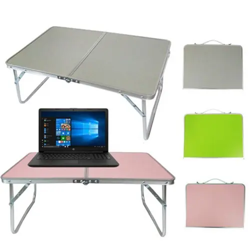 Portable Folding Computer Table Aluminium Foldable Laptop Desk Portable Folding Computer Table - TikTok ...