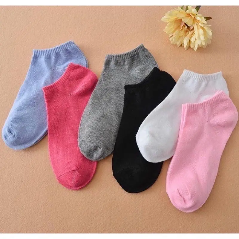 ABBIGAIL KAOS KAKI WANITA PENDEK FASHION OUTFIT CASUAL POLOS MOTIF RANDOM LUCU WARNA WARNI NYAMAN DIGUNAKAN 9028 Dewasa