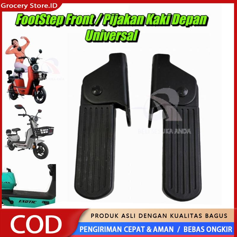 2PCS FootStep Front / Foot Step Depan Lipat /Pijakan Kaki Depan ...