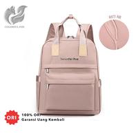 Gambar Tas Ransel Wanita Backpack Anti Air COLORFUL FOX 2367 - Black dari Colorful Fox Kota Administrasi Jakarta Barat 1 Tokopedia