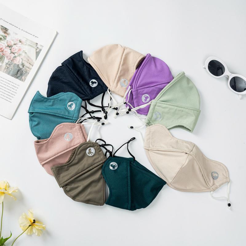 LAROMA Khẩu Trang Chống Nắng 2 Lớp UPF50+ | Mềm Mịn | Làm Mát | Vải Thơm | Kháng Khuẩn | Thời Trang