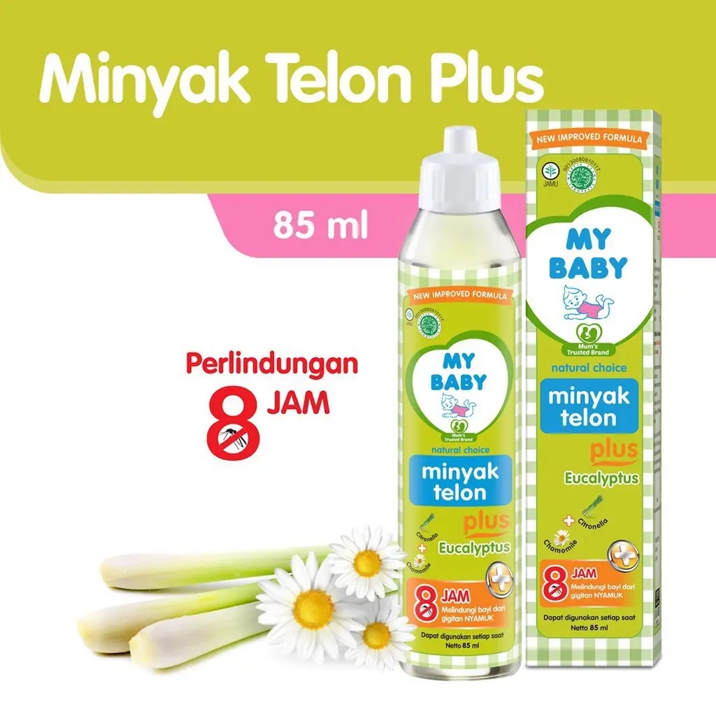 My Baby Minyak Telon plus Eucalyptus 8hours