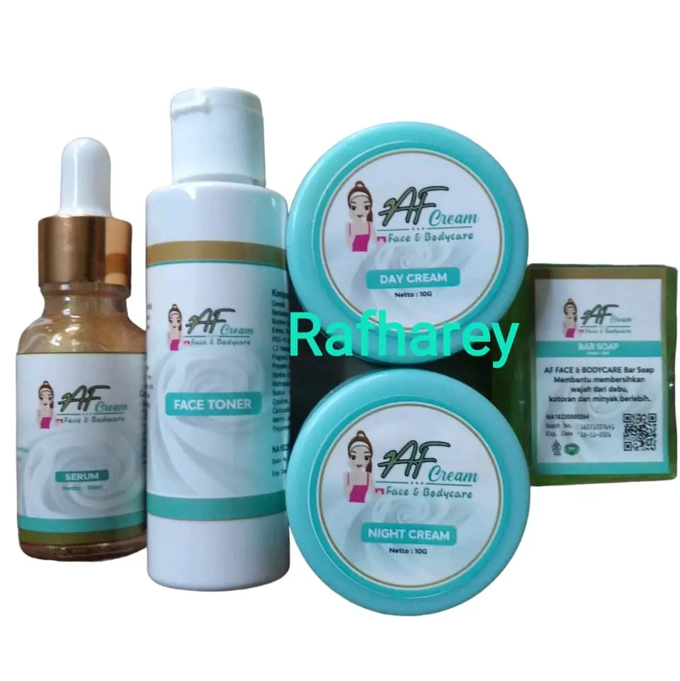 Cream AF Glow+Serum Semua Jenis Kulit semua tipe kulit mineral