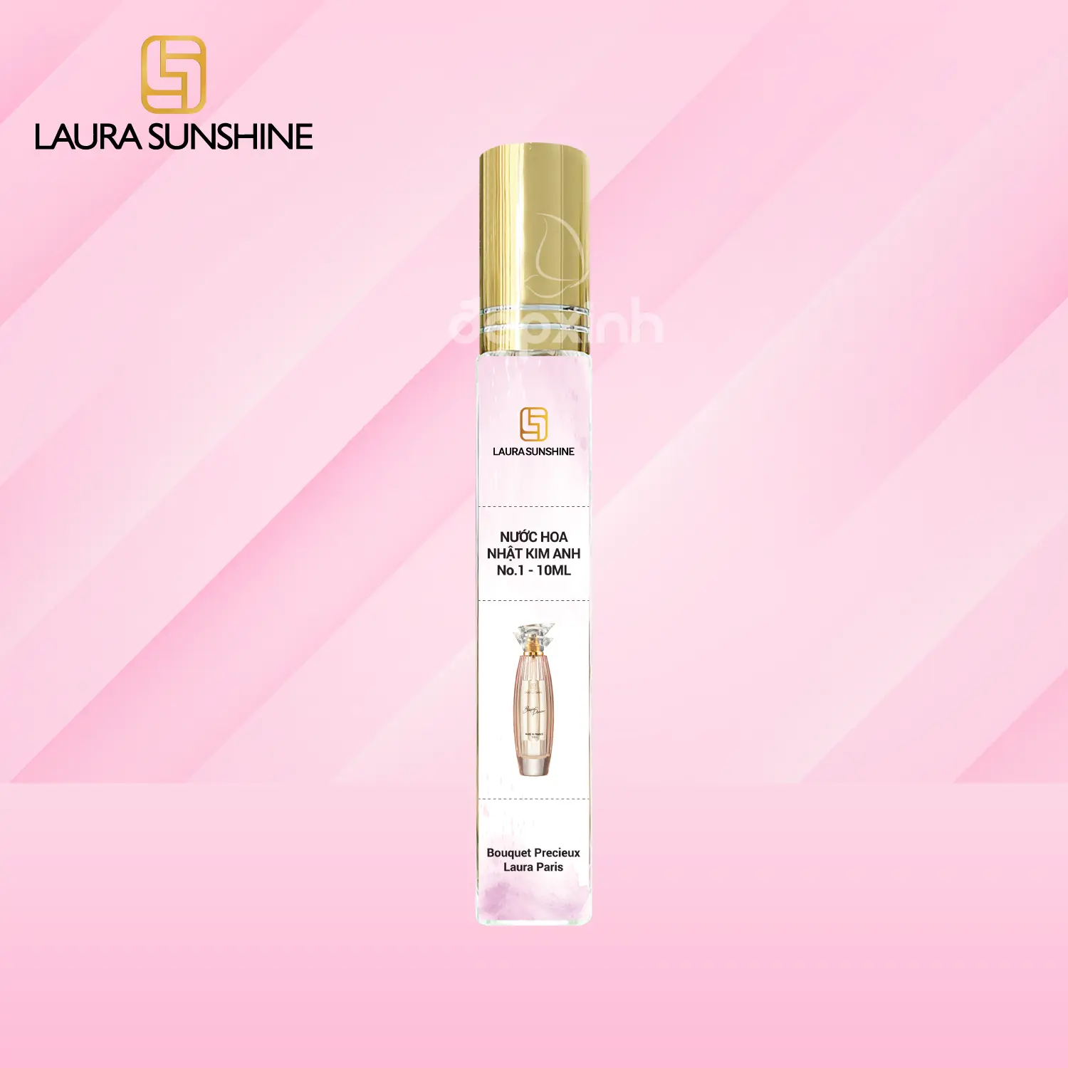 Nước hoa nữ Laura Sunshine #01 Bouqet Precieux 10ml - Quyến rũ - Yêu kiều - Gợi cảm