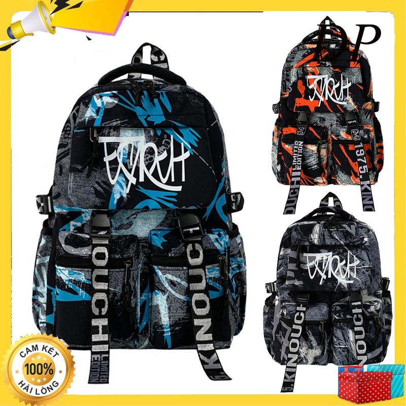 Balo Ulzzang Nam Nữ Thời Trang Cao Cấp Vải Chống Thấm. Cặp Balo Đa năng chất vải oxford mỏng nhẹ sức chứa lớn cho học sinh đi học hay đi chới balo hoc