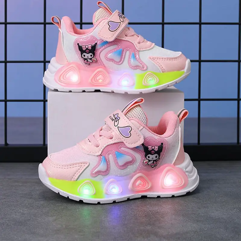 Giày kurumi, giày phát sáng cho bé gái, giày thể thao kurumi cho bé gái rất mềm êm chân mẫu mới nḣất Hot Sandal 5