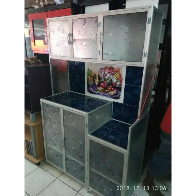 Rak Piring Alumunium 3 Pintu Magicom (Promo Harga)