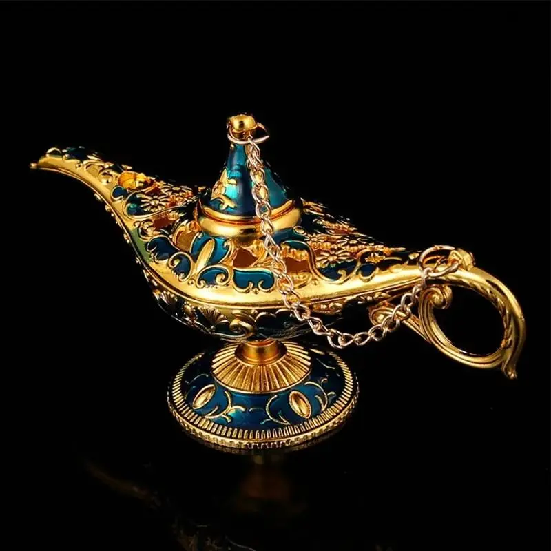 Lamp Design Desktop Ornament, 1 Count Vintage Style Decorative Ornament, Home Decor for Living Room Study Room Bedroom, Gift for Friend & Family 8