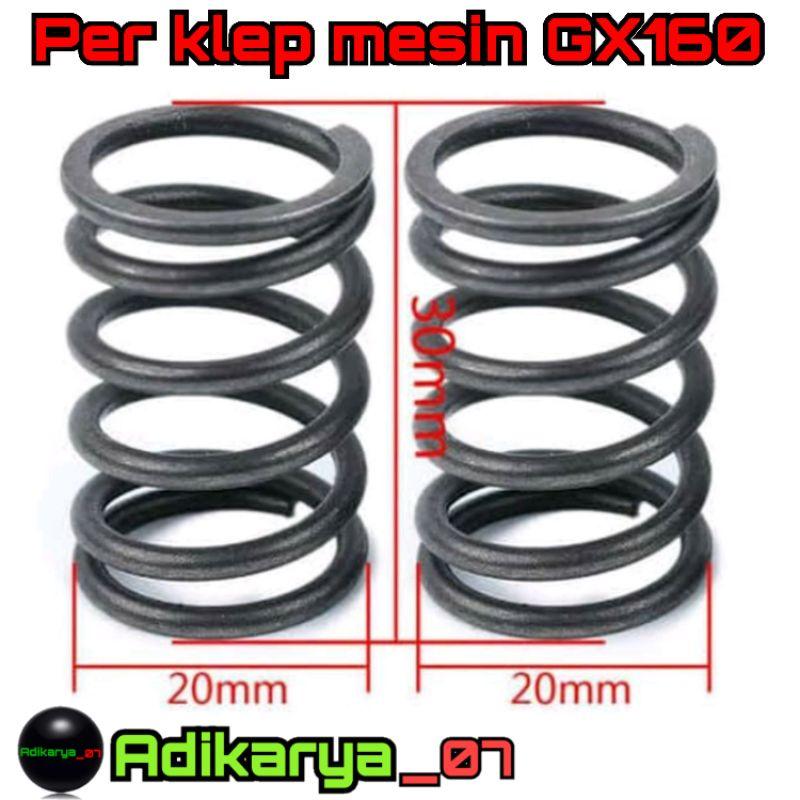 Kit Alzavalvole Per Honda GX160 GX200 - Tappo Stelo Molla Fermo - 5.5-6.5HP