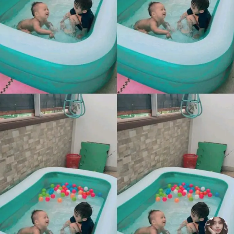 Kolam Anak Jumbo kolam Renang Mandi Bola Besar 2 meter Mainan Kolam Bermain viral Untuk Kado Hadiah Ultah anak Senang 5