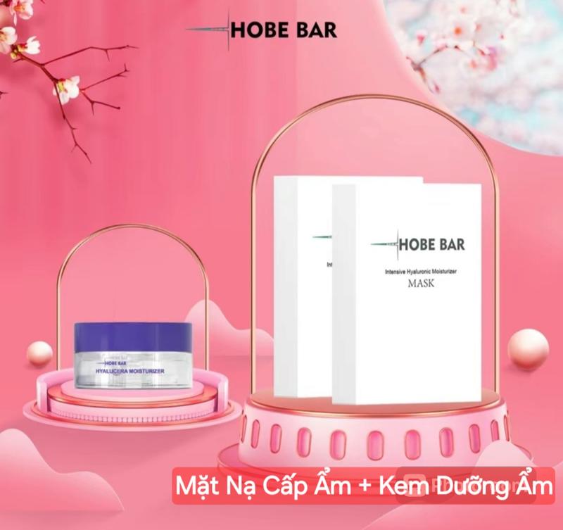 Mặt nạ Hyaluronic Acid HOBE BAR Hỗ trợ cấp nước và Kem dưỡng ẩm da Mask làm đẹp da - Dưỡng da mặt đắp mặt Dưỡng Da Mặt Đắp Mặt Skincare
