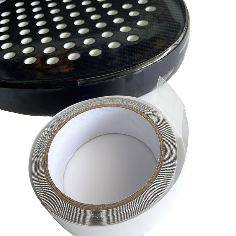 Product Introduction of 5M*3.5CM Transparent Anti-collision Tennis Racket Head Sticker Reduce Impact And Friction Paddle Protection Tape Scratch Prevention 12