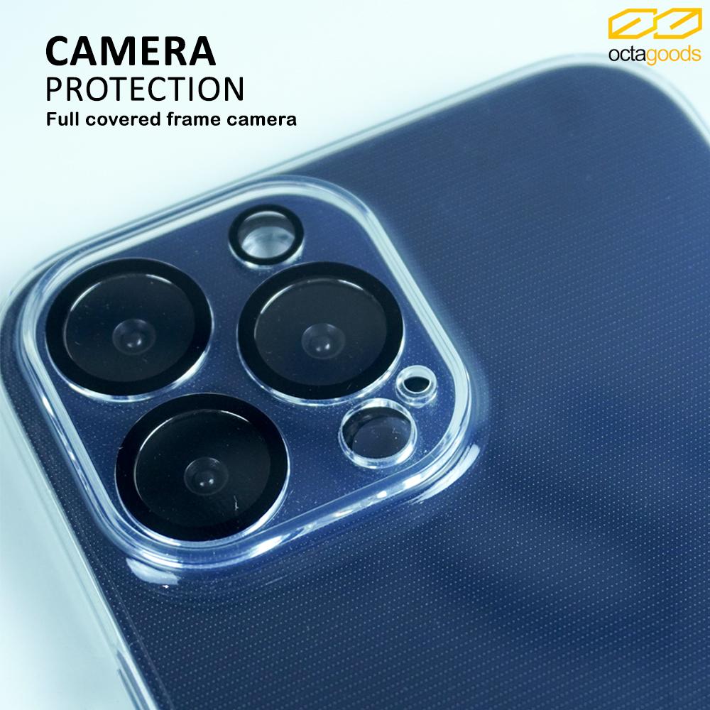 Case iPhone 12 Pro Max Mini Octagoods Camera Protection Soft Casing