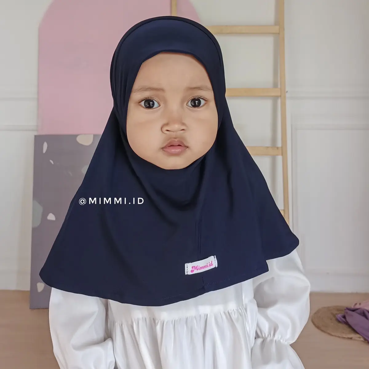 MIMMI.ID. Saira Jilbab Anak Perempuan  || Kerudung Bahan Jersey ITY Tidak Nerawang Cantik Soft Muslim Bergo Instan Syari