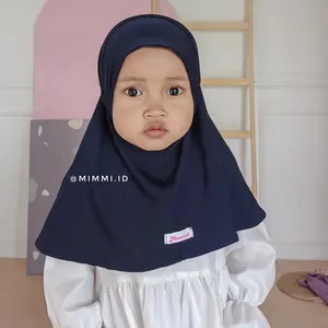 MIMMI.ID. SAIRA Jilbab Anak Perempuan  Kerudung Bahan Jersey ITY Tidak Nerawang Cantik Soft Muslim Bergo Instan Syari