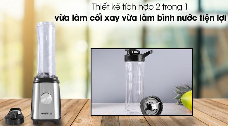 Product Introduction of Máy Xay Sinh Tố Mini Cầm Tay, Bình Đựng 600ML HAFELE GS-621  (535.43.263) 1