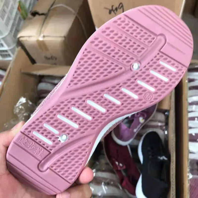 sepatu wanita import rajut korean style lentur SW-03 6