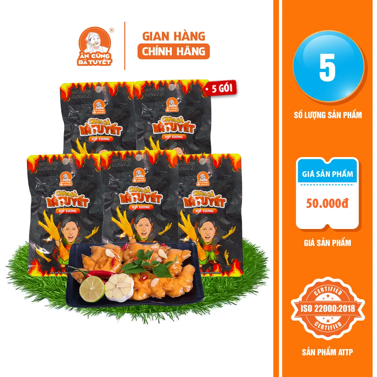 Combo CHÂN GÀ -ĂN CÙNG BÀ TUYẾT