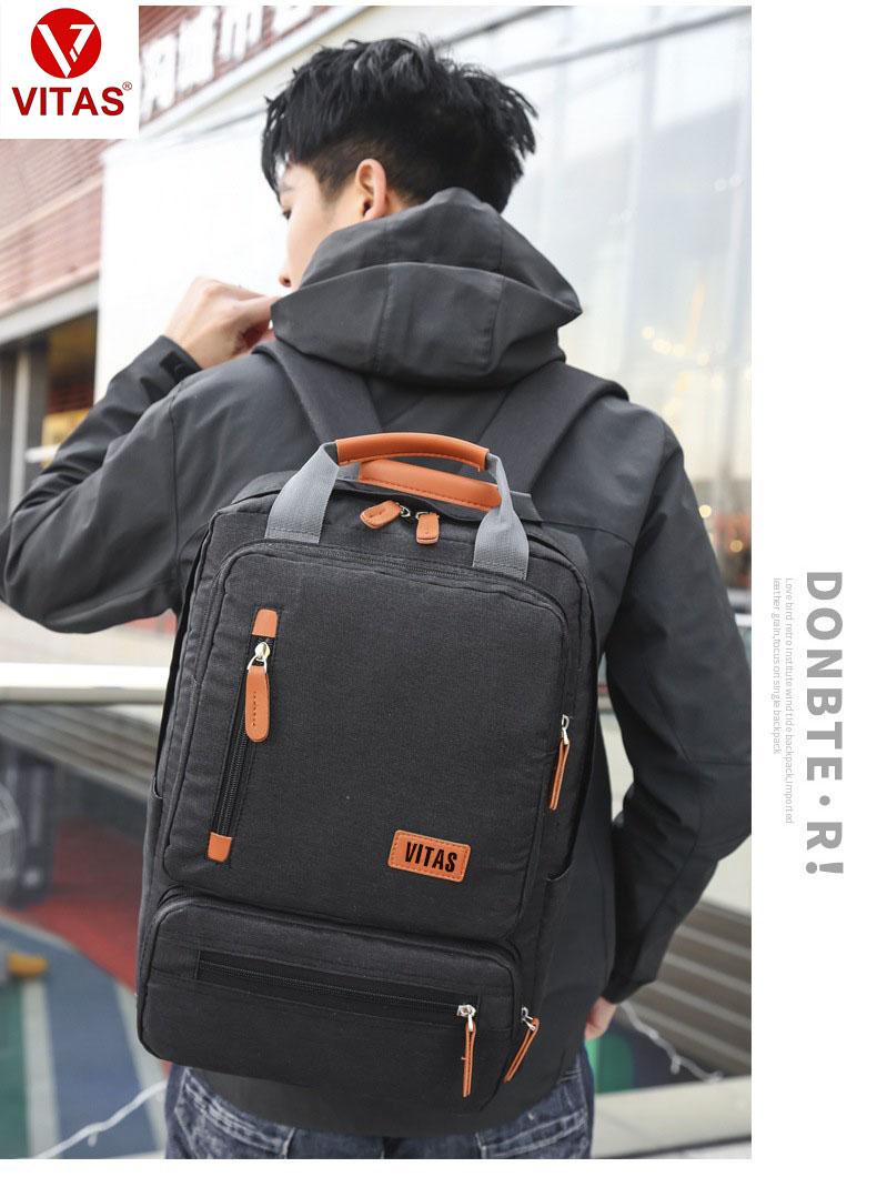 Product Introduction of #balo Đi học Đi chơi thời trang nam nữ SPRTRIP 262 Đeo Vai Backpack 8