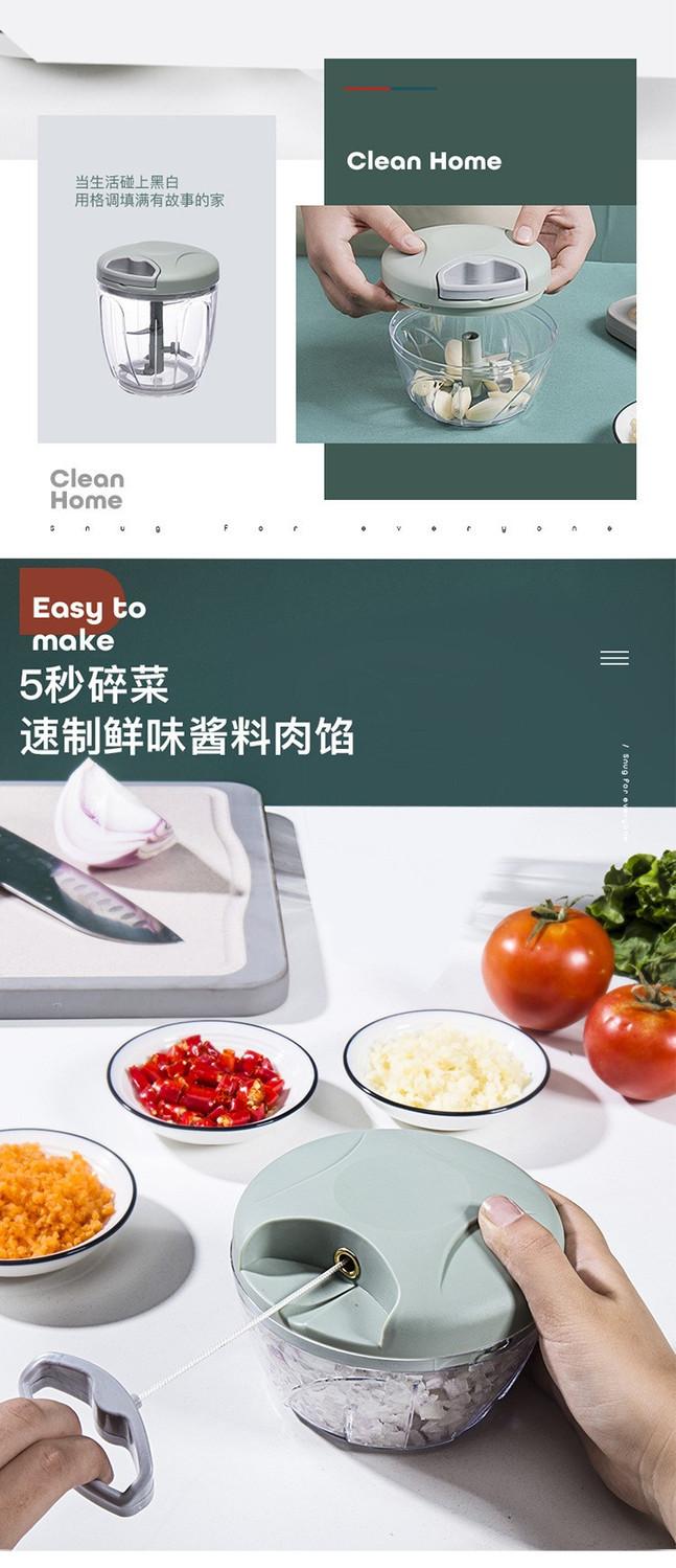 Product Introduction of Máy xay tỏi Máy ép tỏi gia dụng Máy ép tỏi bằng tay Máy xay hành tây hạt tiêu gừng Máy xay tỏi Máy ép tỏi 1