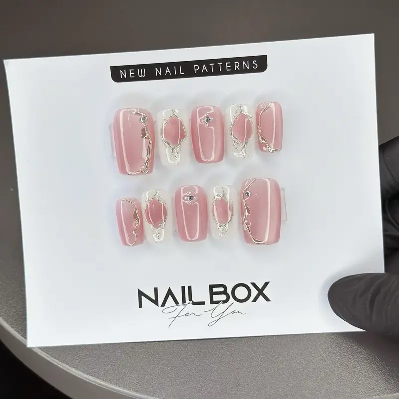013 Nailbox mắt mèo tráng gương siêu xinh - M2nailbox
