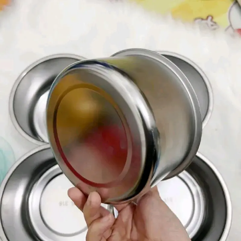 Combo 5 hộp inox tròn 304 tiện lợi đựng thực phẩm, khay tròn đựng đồ ăn , có lắp 8
