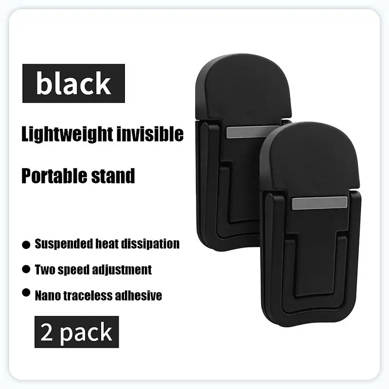 Ergonomic Space-Saving Mini Laptop Stand, Adjustable Laptop Stand, Foldable Mini Laptop Stand, Durable ABS Compact Design Laptop Stand for Desk, Table 6