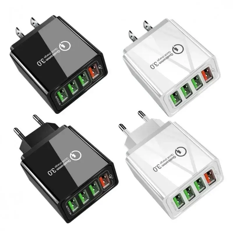 1PC Quick Charge Charger Wall Fast Charging Mobile Phone Chargers Adapter