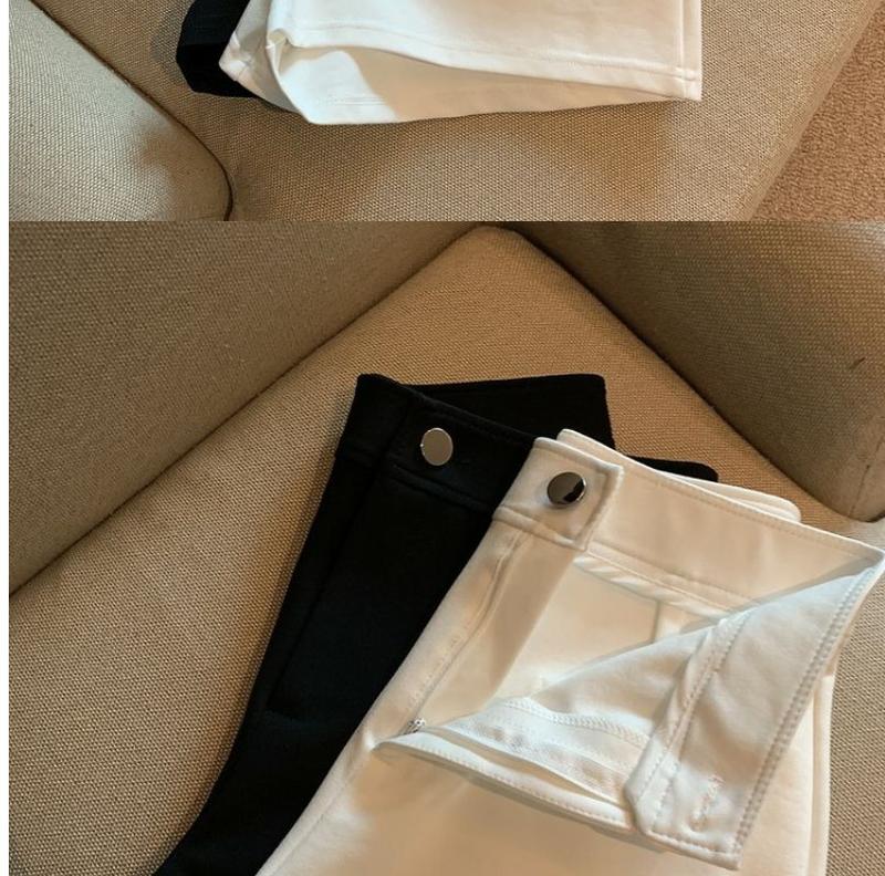 Product Introduction of Black Lower Body Missing Suit Shorts Women's Summer Thin High Waist Slimming A- line Tight Stretch Hot Pants for Hot Girls Womenswear Bottom 17