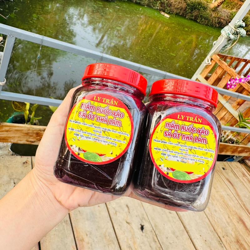  Combo 2 hủ 3 hủ-Mắm ruốc xào sả ớt nhà làm được ướp gia vị mặn ngọt vừa ăn theo khẩu vị miền tây 