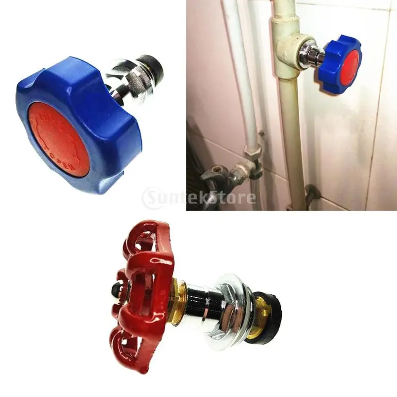 Van cổng quay tay, vật liệu PPR, cho nước và ống không khí, van ống 4