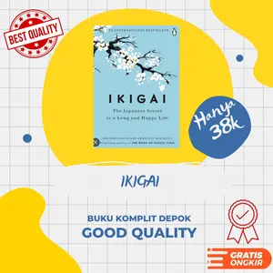 Buku Ikigai English book
