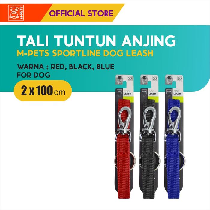 Gambar M-PETS SPORTLINE DOG LEASH - TALI TUNTUN ANJING dari M-Pets Volk Pets Indonesia Kota Tangerang Tokopedia