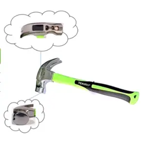 TEKIRO palu kambing 16oz (POLOS) WITH MAGNET claw hammer ORIGINAL