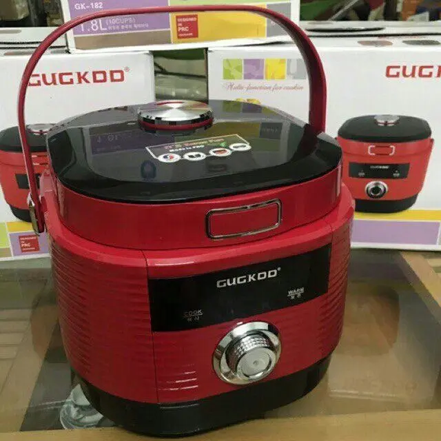 Nồi Cơm Điện GUCKDD GK- 1807 Dung tích 1,8 Lít - Tặng Kèm Giá Hấp, Bảo Hành 12 Tháng, Có 2 Chế Độ Nấu Cơm , Nấu Cháo Nấu Ăn Cooker