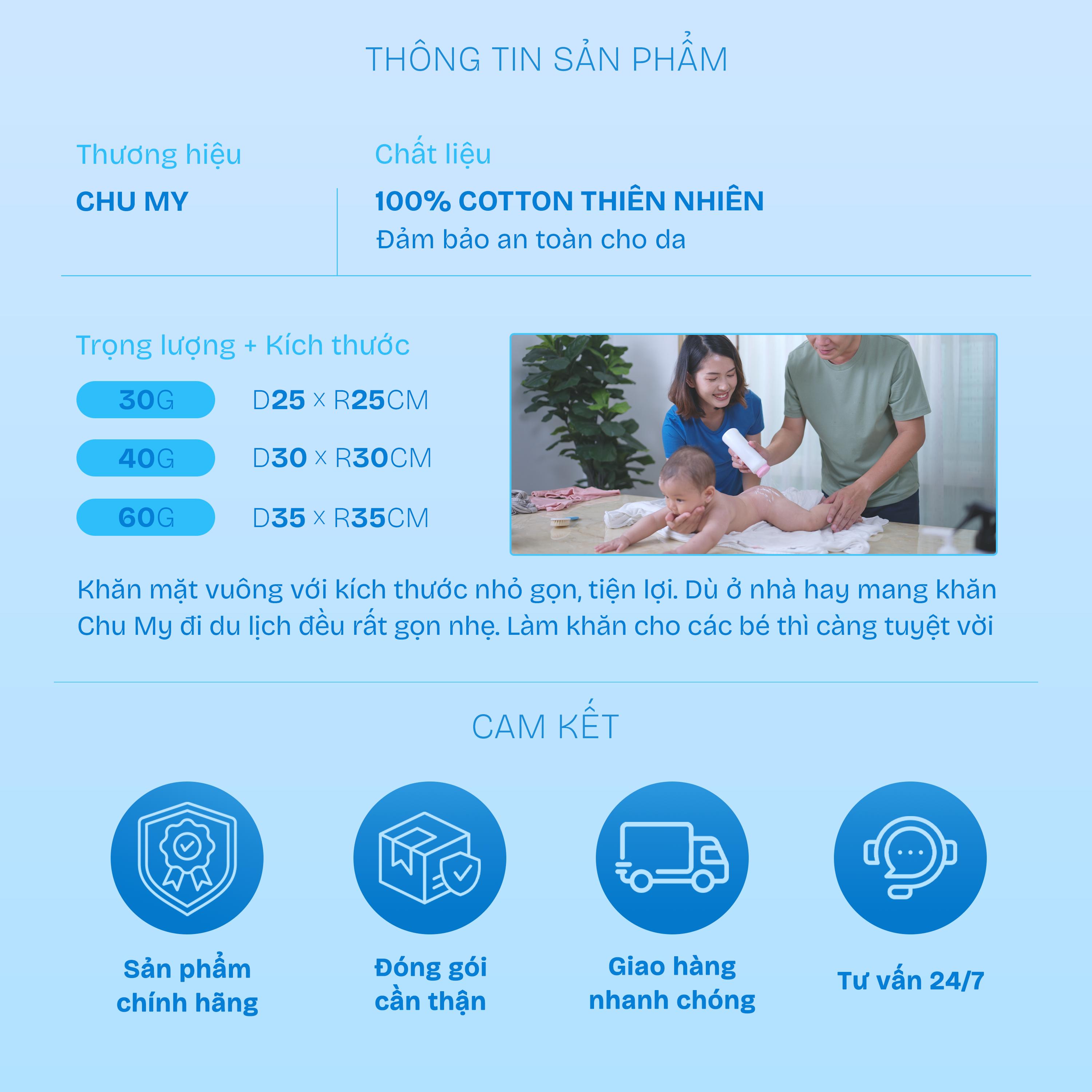 So sánh chất lượng khăn mặt CHU MY với khăn thường