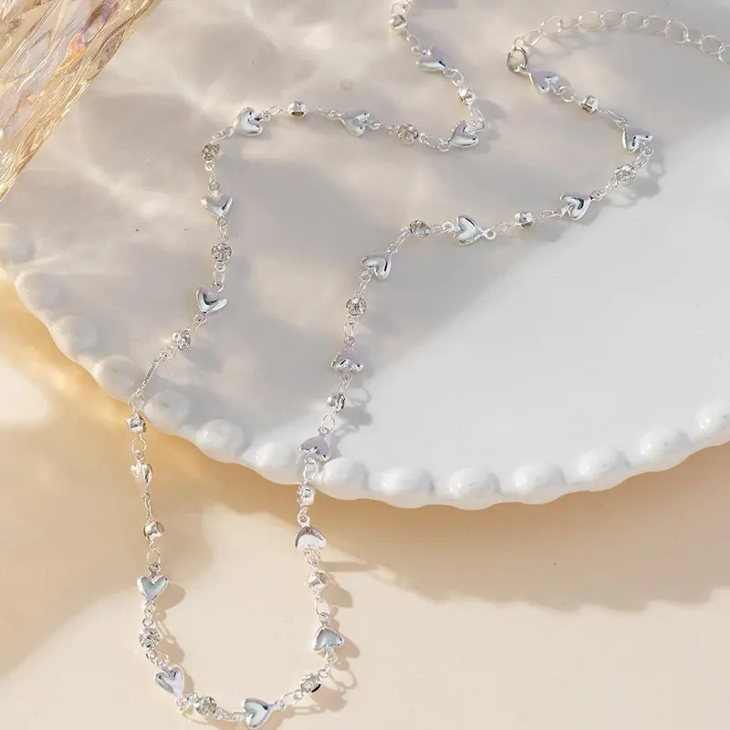 Vòng Cổ Zircon, Sang Trọng Và Nhiều Màu Sắc, Dành Cho Phụ Nữ, Kim Cương Giả Sáng Bóng, Tua Rua Dài, Phong Cách Bohemian, Hàng Mới Về, L3K1 4